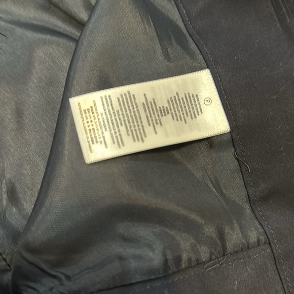 Michael Kors Cotton Stretch skirt. Black with integrated false belt. Size 10. - Picture 8 of 9